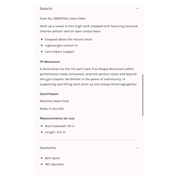 Free People Movement // Seamless Ohana Cami NWOT🌛 - Picture 4 of 10